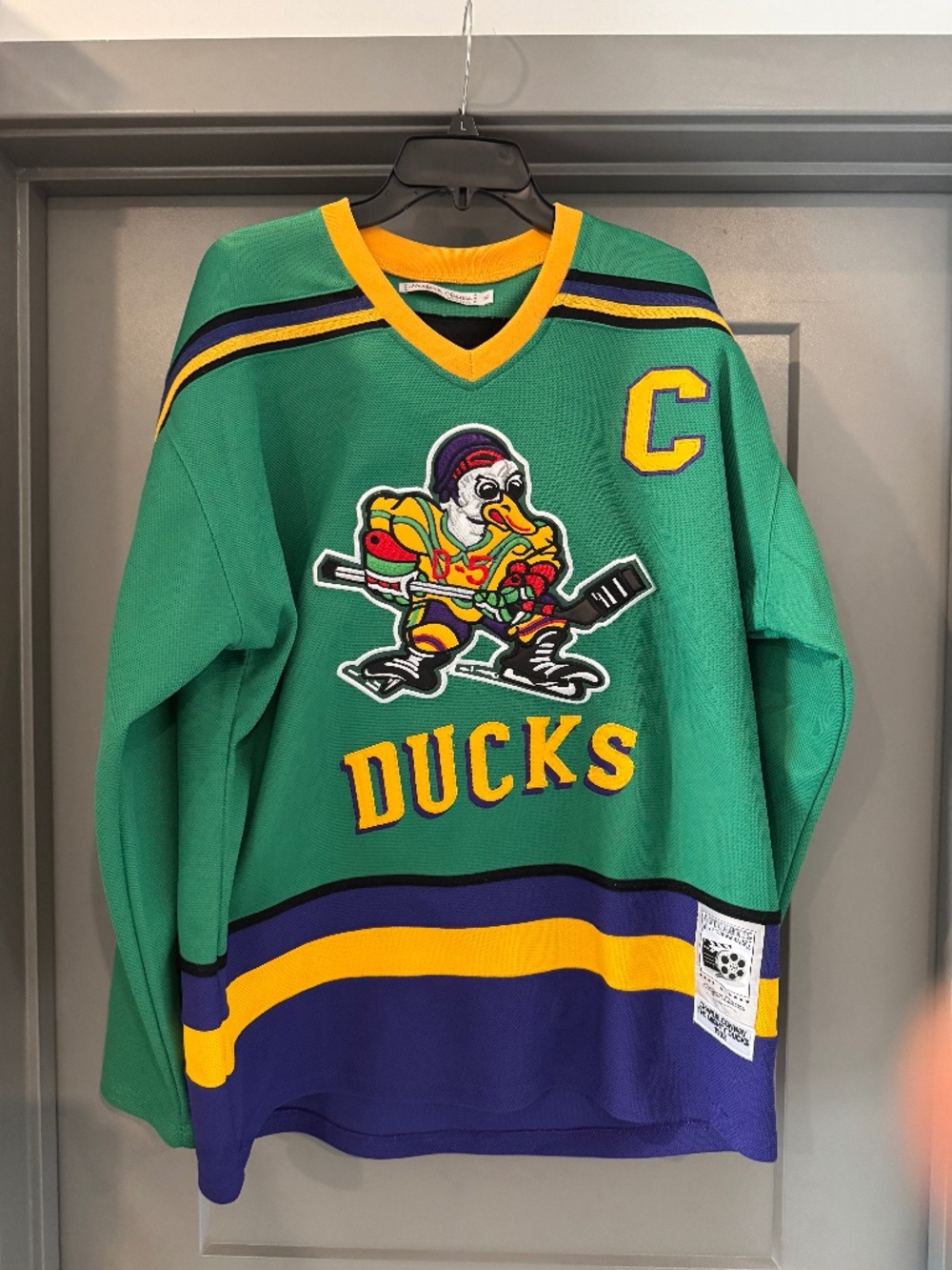 Mighty Ducks D5 Headgear Classics Jersey size XL
